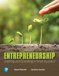 Cover image: Entrepreneurship: Starting and Operating A Small Business 5th edition 9780135210529
