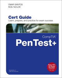 Omslagafbeelding: CompTIA PenTest+ PT0-001 Cert Guide 1st edition 9780789760357