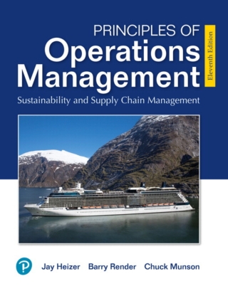Cover image: MyLab Operations Management with Pearson eText Access Code for Principles of Operations Management: Sustainability and Supply Chain Management 11th edition 9780135226742
