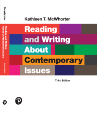 Cover image: Reading and Writing About Contemporary Issues 3rd edition 9780134996301