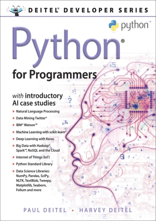 Cover image: Python for Programmers 1st edition 9780135224335