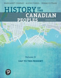 Cover image: History of the Canadian Peoples 7th edition 9780134762364
