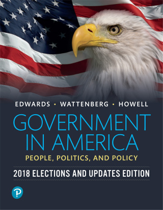 Cover image: Government in America 17th edition 9780135653845