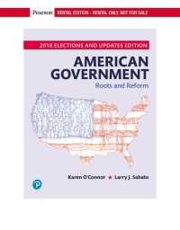 Cover image: American Government 13th edition 9780135176641