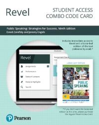 Cover image: Revel + Print Combo Access Code for Public Speaking 9th edition 9780135255384