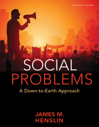 Cover image: Social Problems: A Down-to-Earth Approach 13th edition 9780135164709