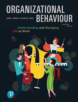 Cover image: Organizational Behaviour 11th edition 9780135218549