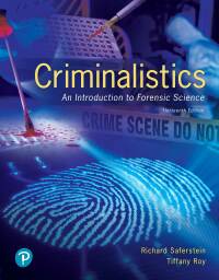 Cover image: Criminalistics 13th edition 9780135218310