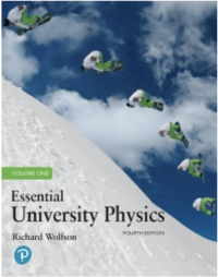 Cover image: Essential University Physics, Volume 1 4th edition 9780134988559