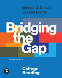 Cover image: Bridging the Gap: College Reading 13th edition 9780134996318