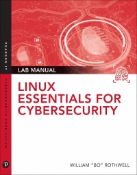 Cover image: Linux Essentials for Cybersecurity Lab Manual 1st edition 9780789760555