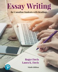 Cover image: Essay Writing for Canadian Students 9th edition 9780135306666