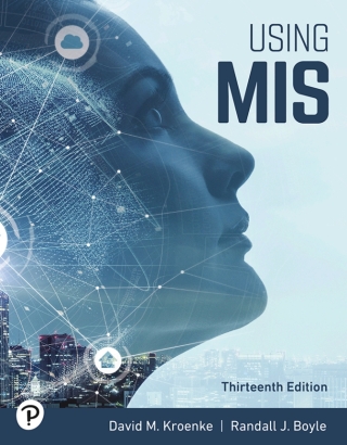 Cover image: Using MIS 13th edition 9780135312612