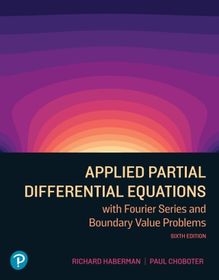 表紙画像: Applied Partial Differential Equations 6th edition 9780138240738