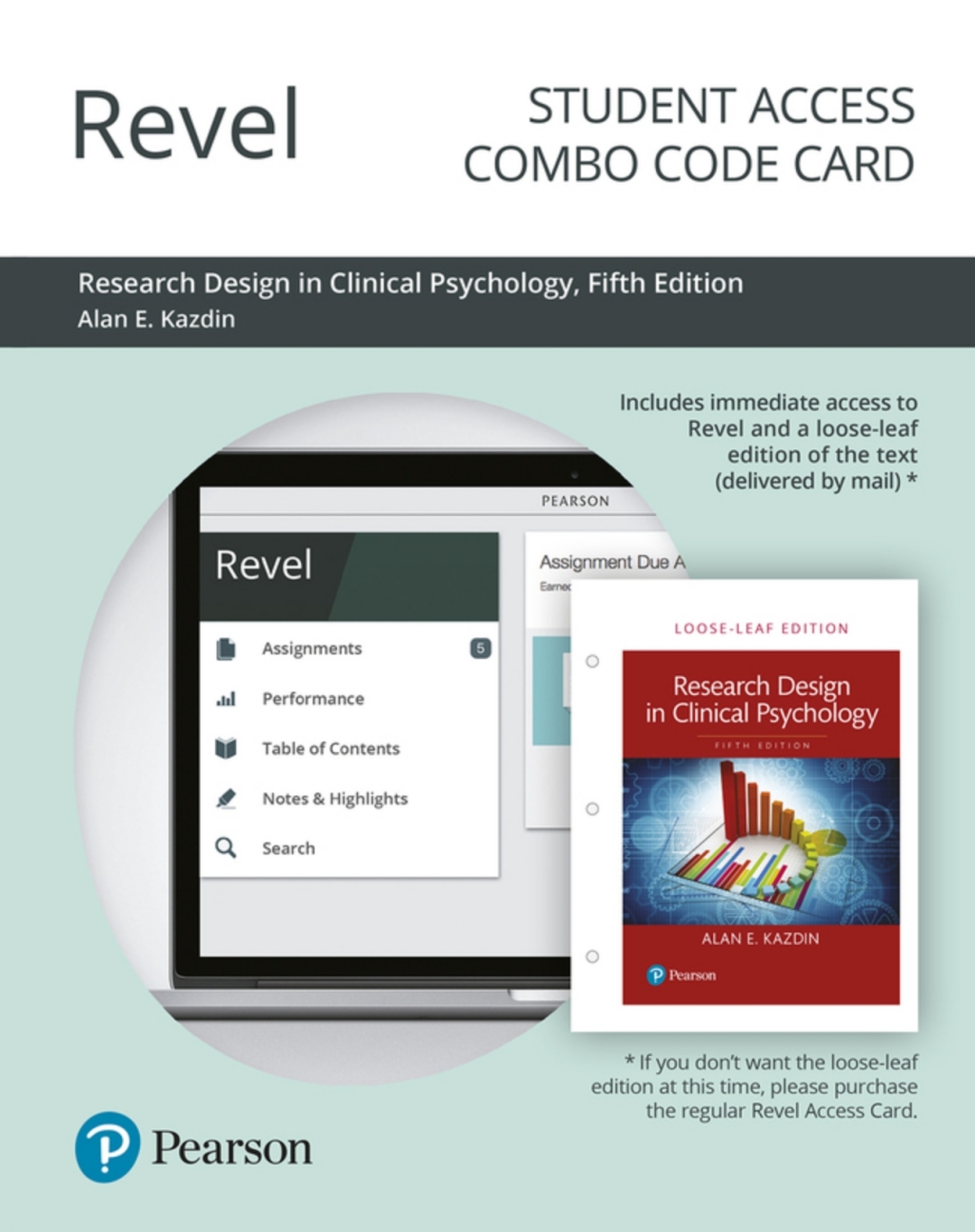 Revel + Print Combo Access Code for Research Design in Clinical Psychology 5th Edition