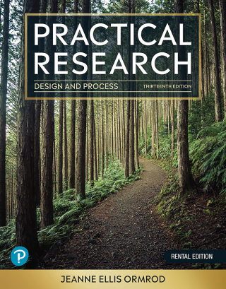 Cover image: Pearson eText Access Code for Practical Research: Design and Process 13th edition