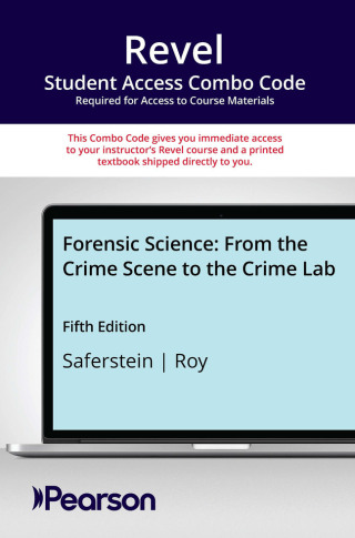 Cover image: Revel + Print Combo Access Code for Forensic Science: From the Crime Scene to the Crime Lab 5th edition 9780135333426