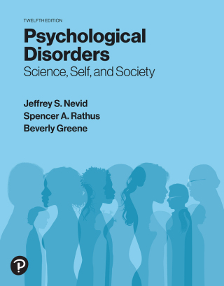 Cover image: Psychological Disorders: Science, Self, and Society (Pearson+) 12th edition 9780135333778