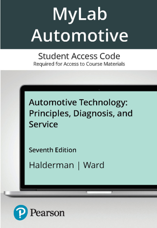 Cover image: MyLab Automotive with Pearson eText Access Code for Automotive Technology: Principles, Diagnosis, and Service 7th edition 9780135334485