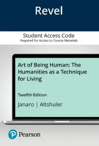 Cover image: Revel Access Code for Art of Being Human 12th edition 9780135337660