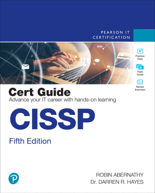 Cover image: CISSP Cert Guide 5th edition 9780135343999