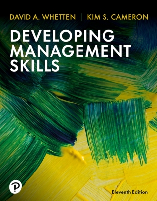 Cover image: Developing Management Skills 11th edition 9780135349168