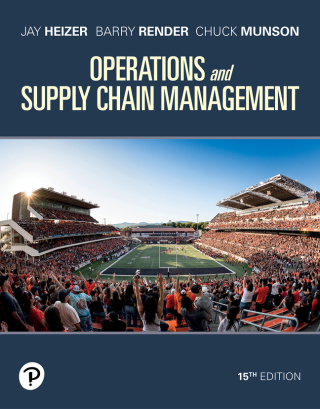Cover image: Operations and Supply Chain Management (Pearson+) 15th edition 9780135350454