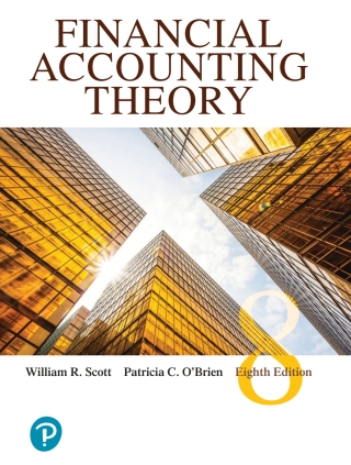 Cover image: Financial Accounting Theory 8th edition 9780134166681
