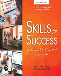 Cover image: Skills for Success with Office 365, 2019 Edition 1st edition 9780135366479