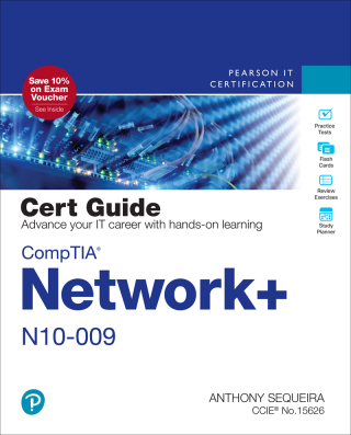 Cover image: CompTIA Network+ N10-009 Cert Guide 2nd edition 9780135367889