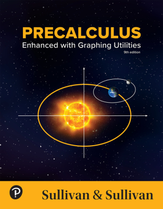 Cover image: Precalculus: Enhanced with Graphing Utilities (Pearson+) 9th edition 9780135372647
