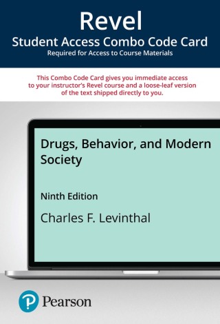 Cover image: Revel + Print Combo Access Code for Drugs, Behavior, and Modern Society 9th edition 9780135385920