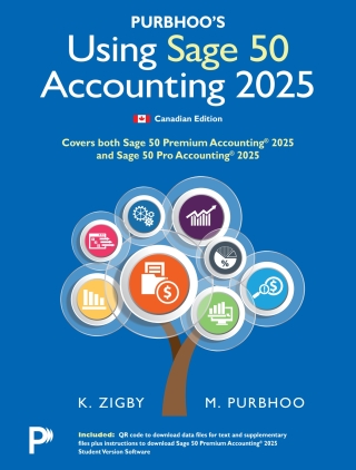 Cover image: Purbhoo's Using Sage 50 2025 1st edition 9780135394267