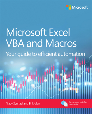 Omslagafbeelding: Microsoft Excel VBA and Macros 1st edition 9780135410233