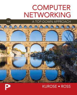 Cover image: Computer Networking: A Top-Down Approach (Pearson+) 9th edition 9780135429334