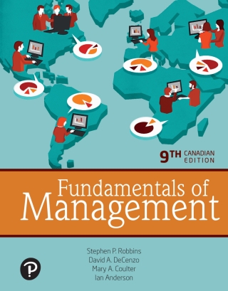 Cover image: Fundamentals of Management (Canadian Edition) 9th edition 9780135423677