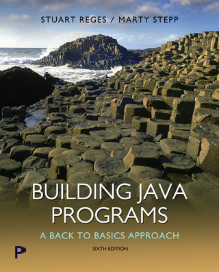Cover image: Building Java Programs 6th edition 9780135429914
