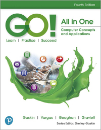 Cover image: GO! All in One: Computer Concepts and Applications 4th edition 9780135438978