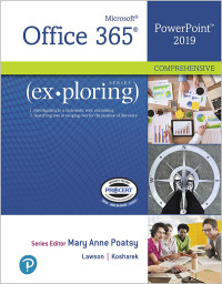 Cover image: Exploring Microsoft Office PowerPoint 2019 Comprehensive 1st edition 9780135436844