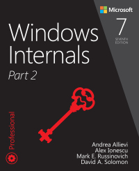 Imagen de portada: Windows Internals, Part 2 7th edition 9780135462409