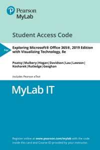 Cover image: MyLab IT with Pearson eText Access Code for Exploring 2019 + Visualizing Technology, Eighth Edition 8th edition 9780135464441