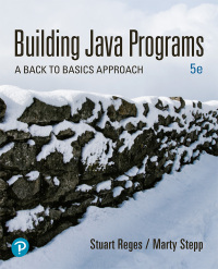 Cover image: Building Java Programs: A Back to Basics Approach 5th edition 9780135471944