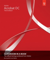 Cover image: Adobe Acrobat DC Classroom in a Book 3rd edition 9780135495643
