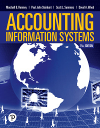 Cover image: Accounting Information Systems 15th edition 9780135573044