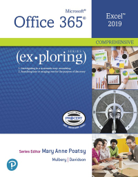Cover image: Exploring Microsoft Office Excel 2019 Comprehensive 1st edition 9780135452752