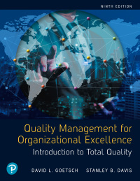 Omslagafbeelding: Quality Management for Organizational Excellence 9th edition 9780135577325