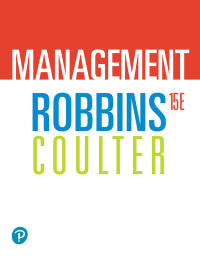 Cover image: Management 15th edition 9780135581858