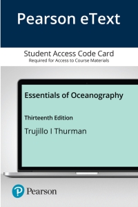 Cover image: Essentials of Oceanography 13th edition 9780135586761