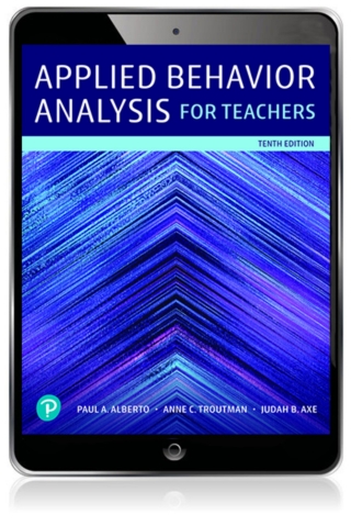 Cover image: Applied Behavior Analysis for Teachers (Pearson+) 10th edition 9780135607558