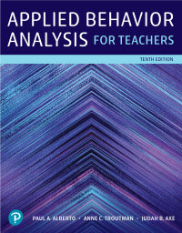Cover image: Applied Behavior Analysis for Teachers 10th edition 9780135607558